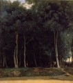 Fontainebleau the Bas Breau Road Jean Baptiste Camille Corot woods forest
